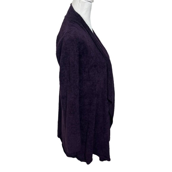 Barefoot Dreams Calypso 436 Cascade Cardigan Size S/M Women's Purple Bamboo - Picture 5 of 11